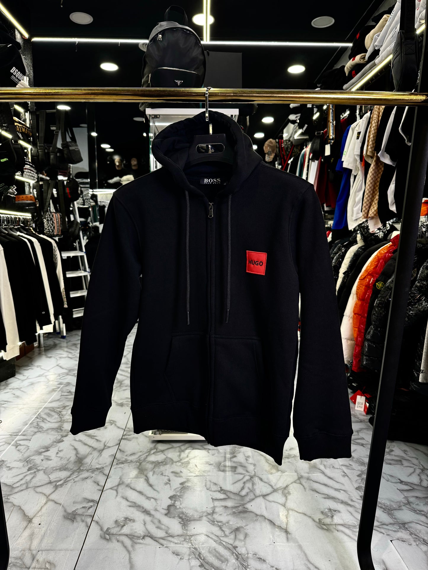 HUGO BOSS ΜΑΥΡΗ ZAKETΑ