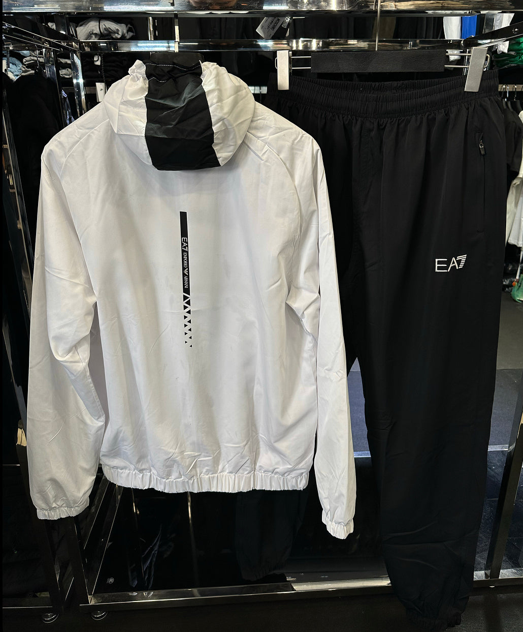 ARMANI EA7 ΣΕΤ -ΜΑΥΡΟ ΛΕΥΚΟ