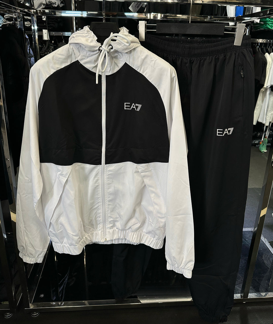 ARMANI EA7 ΣΕΤ -ΜΑΥΡΟ ΛΕΥΚΟ