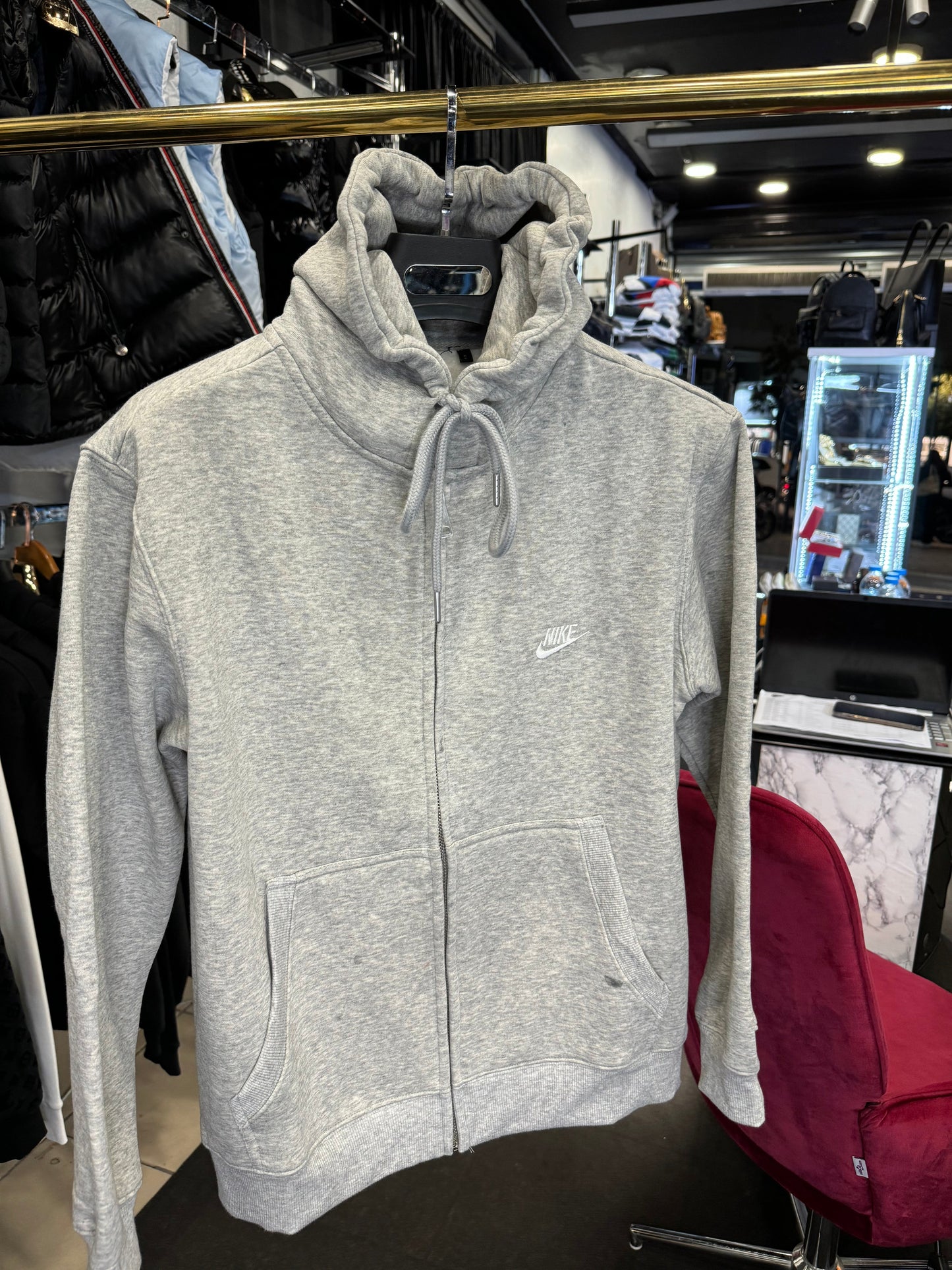 Nike Ζακέτα Γκρι SALE