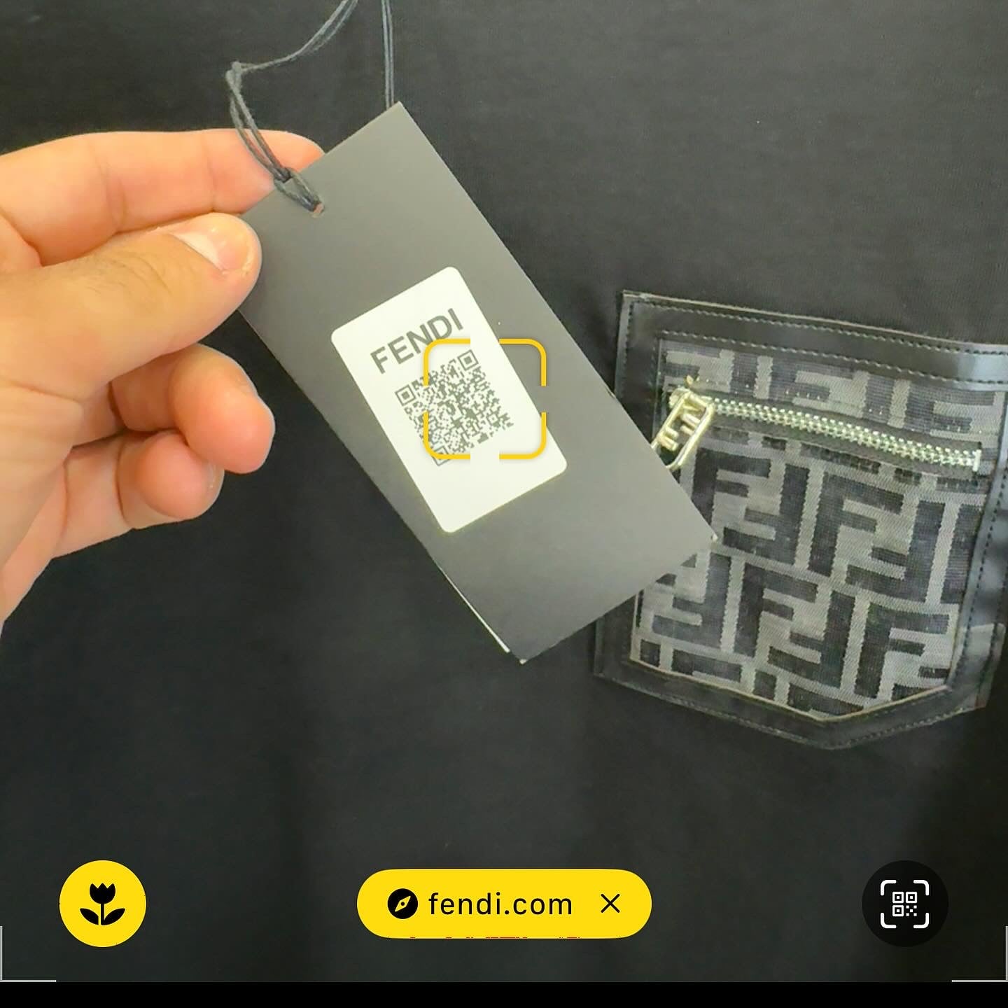Fendi T-Shirt Black
