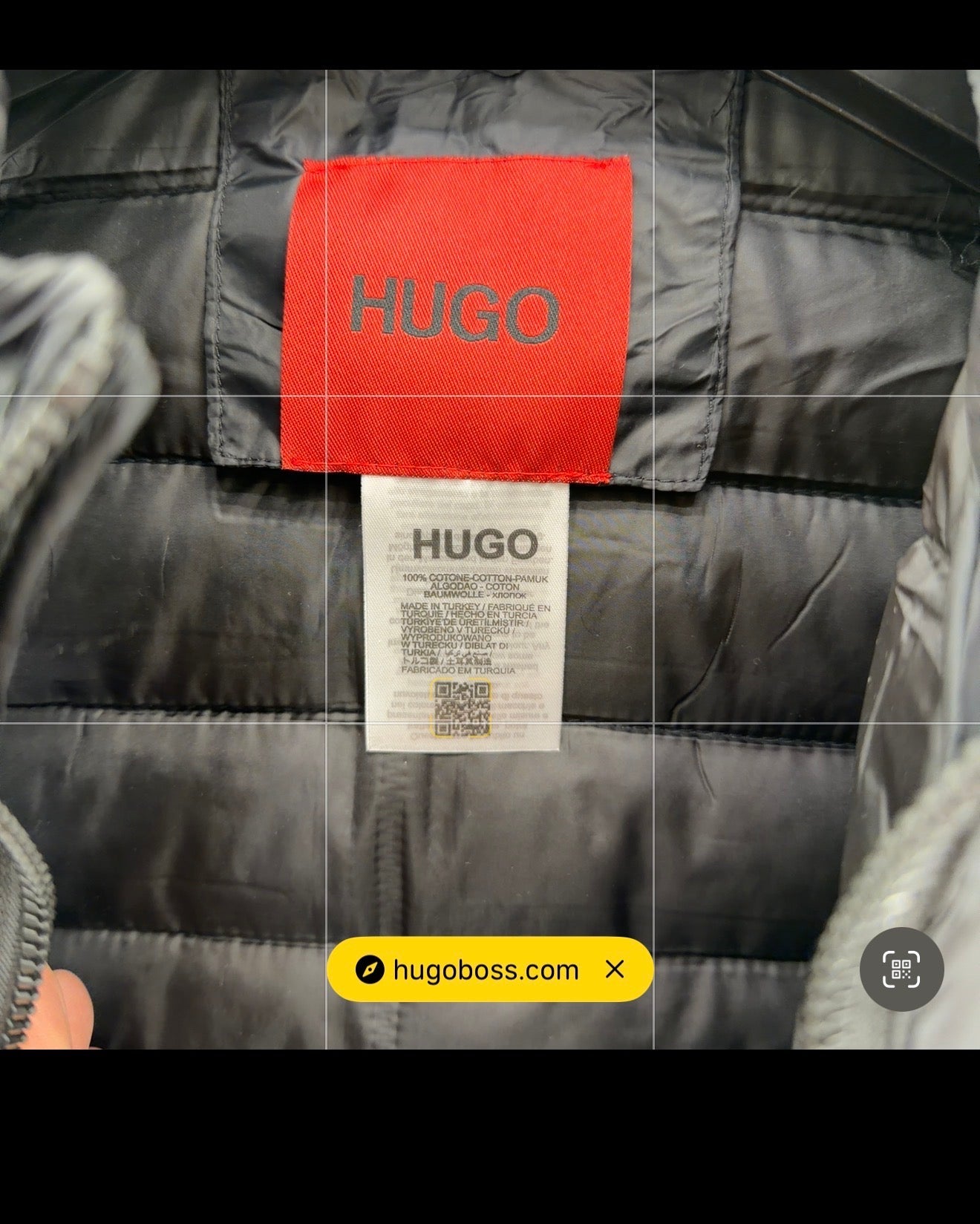 HUGO BOSS - ΑΔΙΑΒΡΟΧΟ ΜΠΟΥΦΑΝ