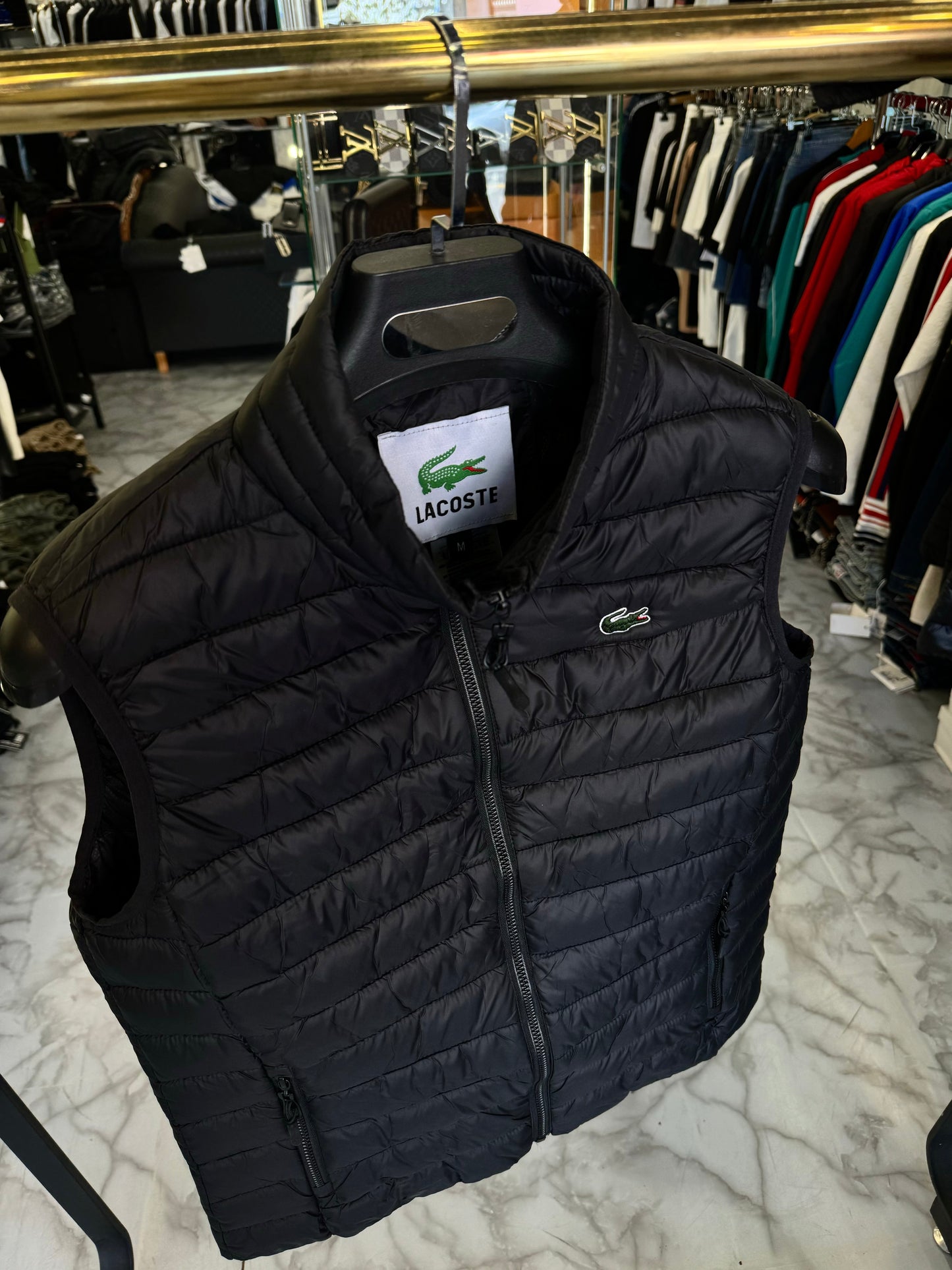 LACOSTE - ΑΜΑΝΙΚΟ ΜΠΟΥΦΑΝ