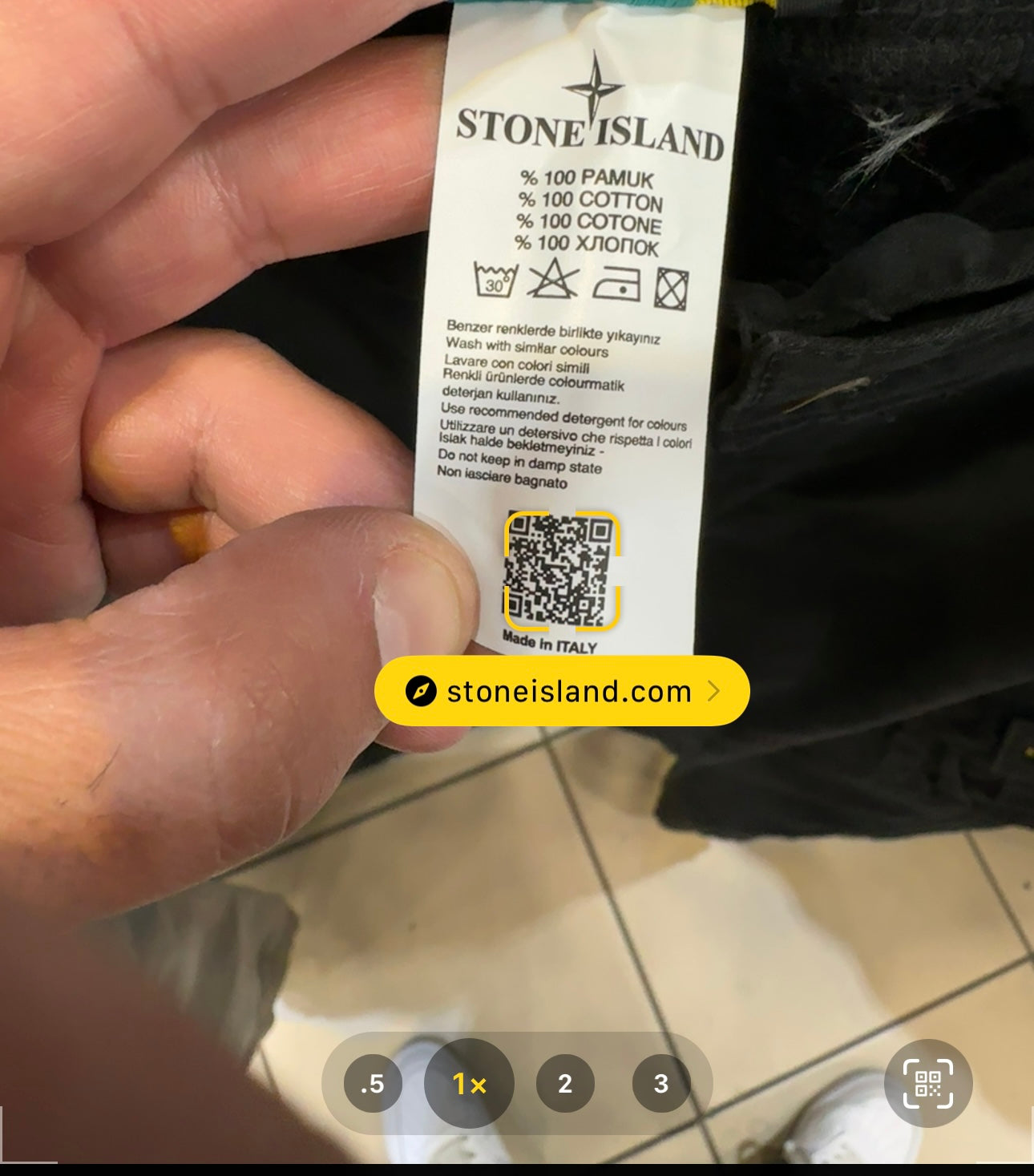 Stone Island Cargo Παντελόνι