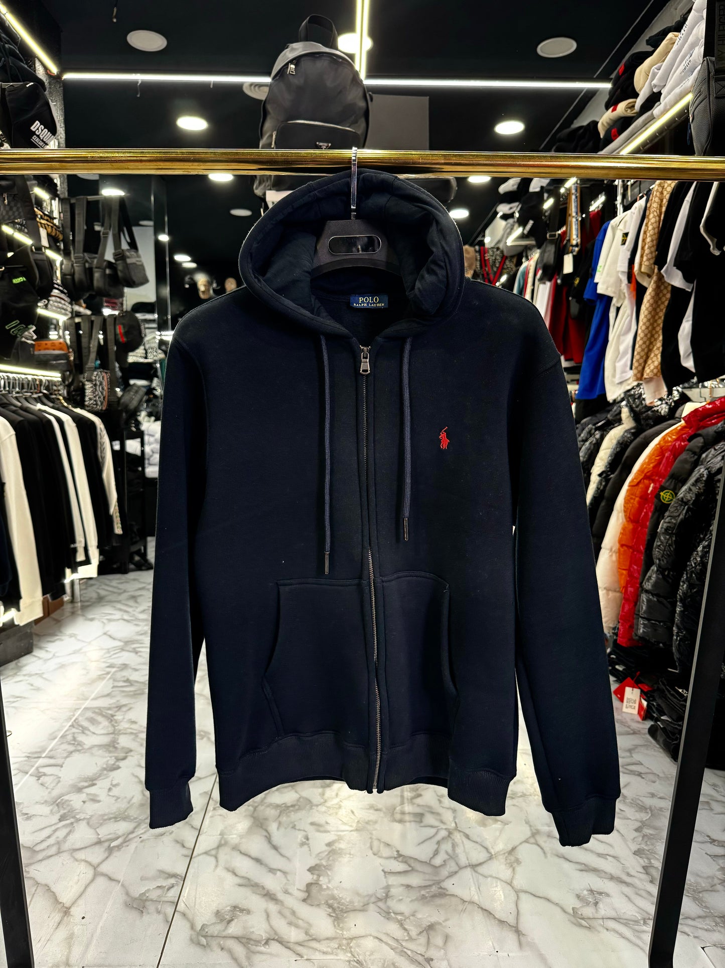 TOMMY HILFIGER ΜΠΛΕ ZAKETA