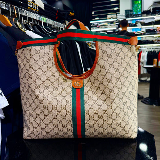 WOMEN BAGS - Gucci Giglio GG Canvas Tote