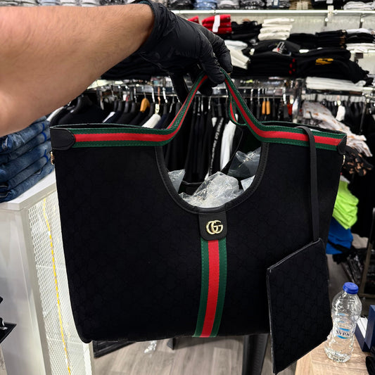 WOMEN BAGS - Gucci Giglio GG Canvas Tote
