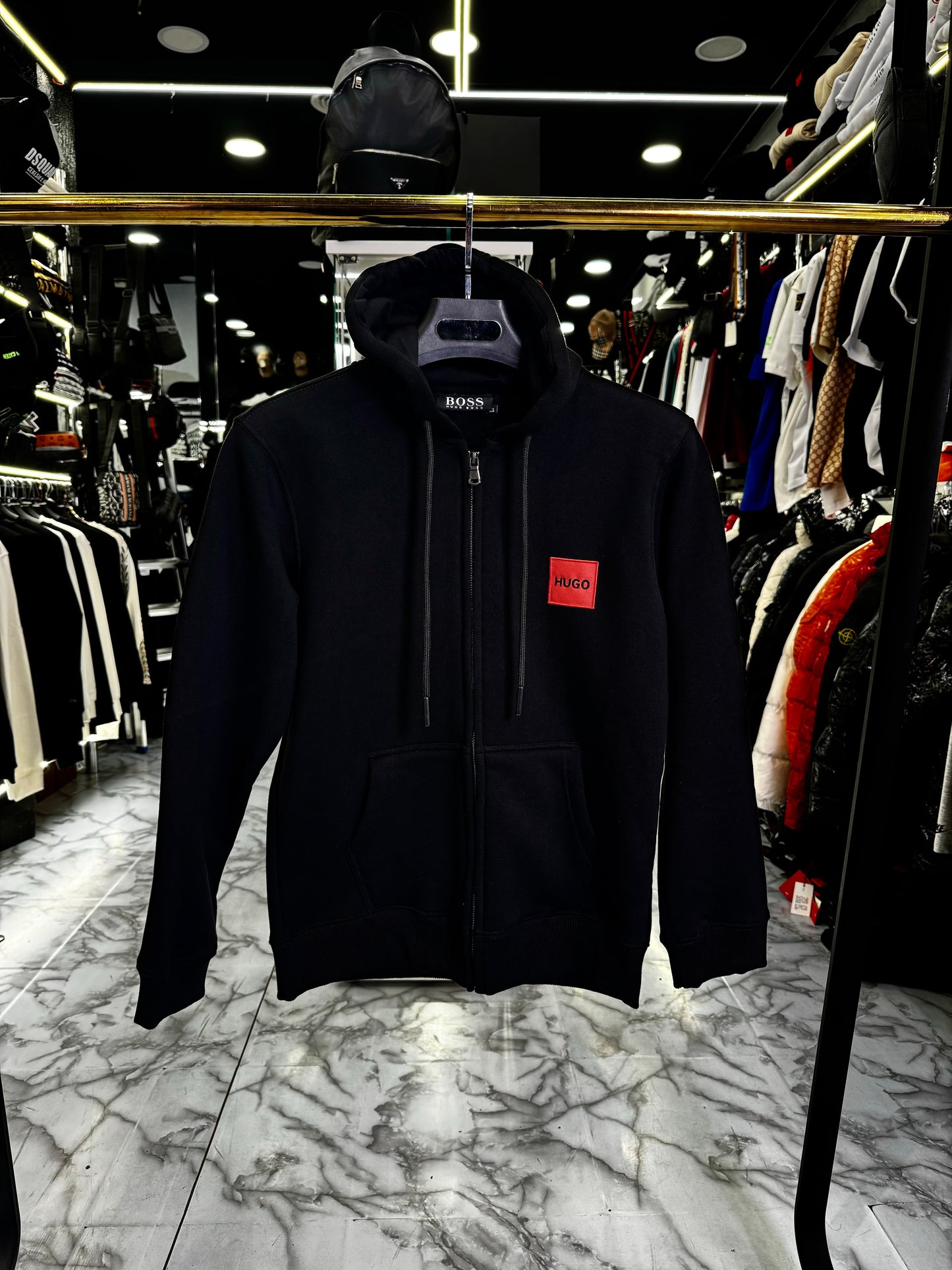 HUGO BOSS ΜΑΥΡΗ ZAKETΑ