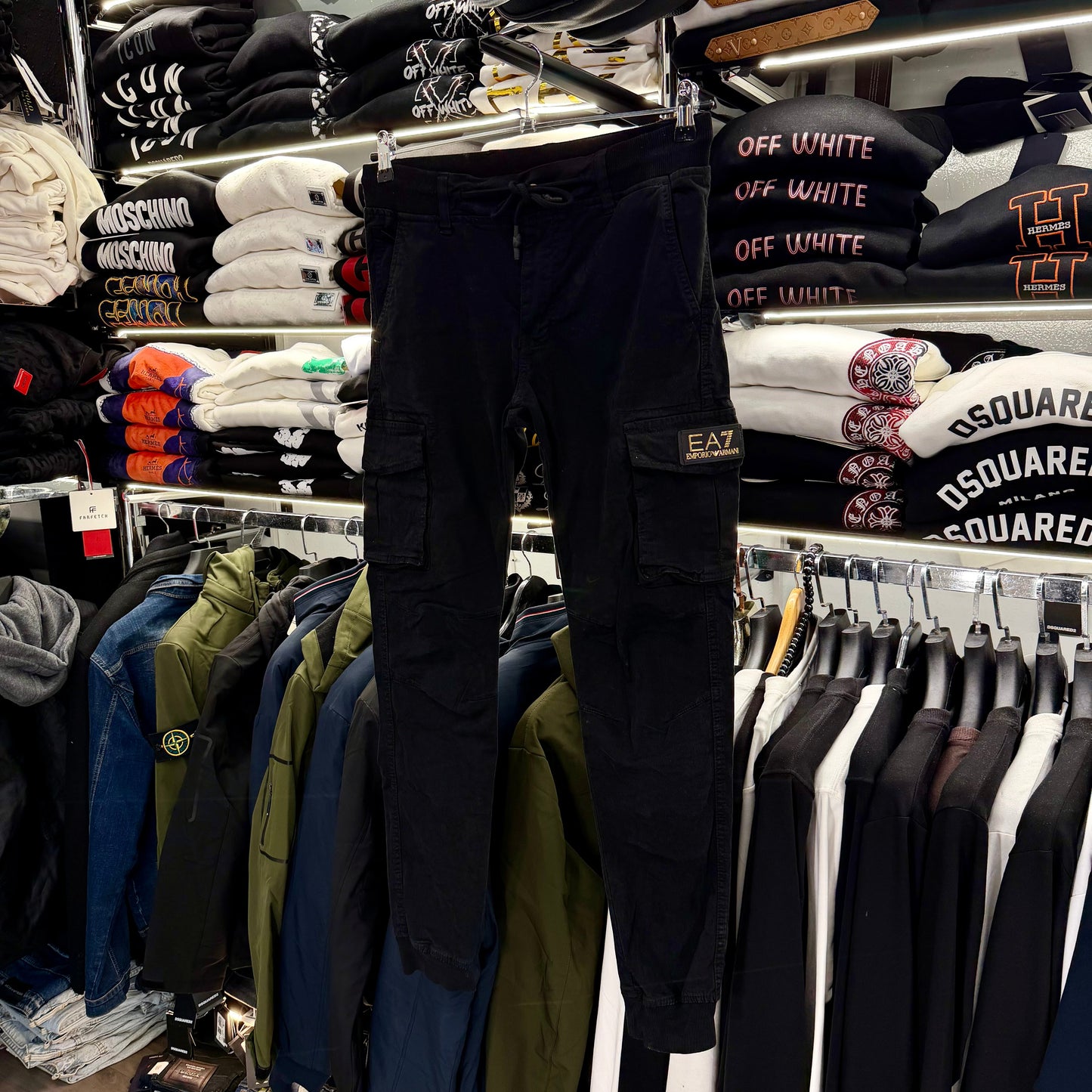 EMPORIO ARMANI EA7 - CARGO PANTS 2026