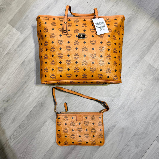 WOMEN BAGS - MCM Liz Shopper / Visetos Tote