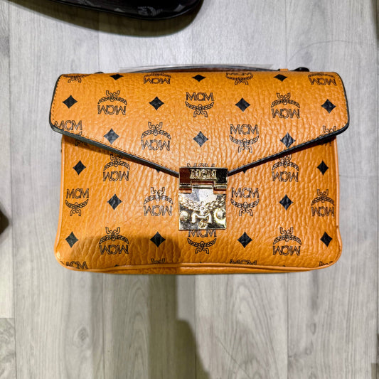 WOMEN BAGS - MCM Tracy Satchel in Visetos