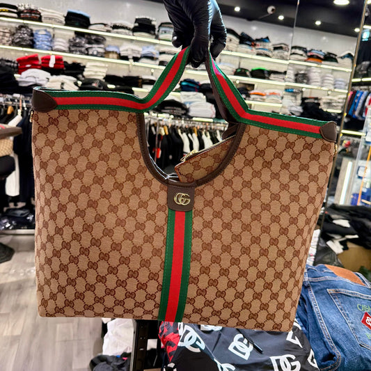 WOMEN BAGS - Gucci Giglio GG Canvas Tote