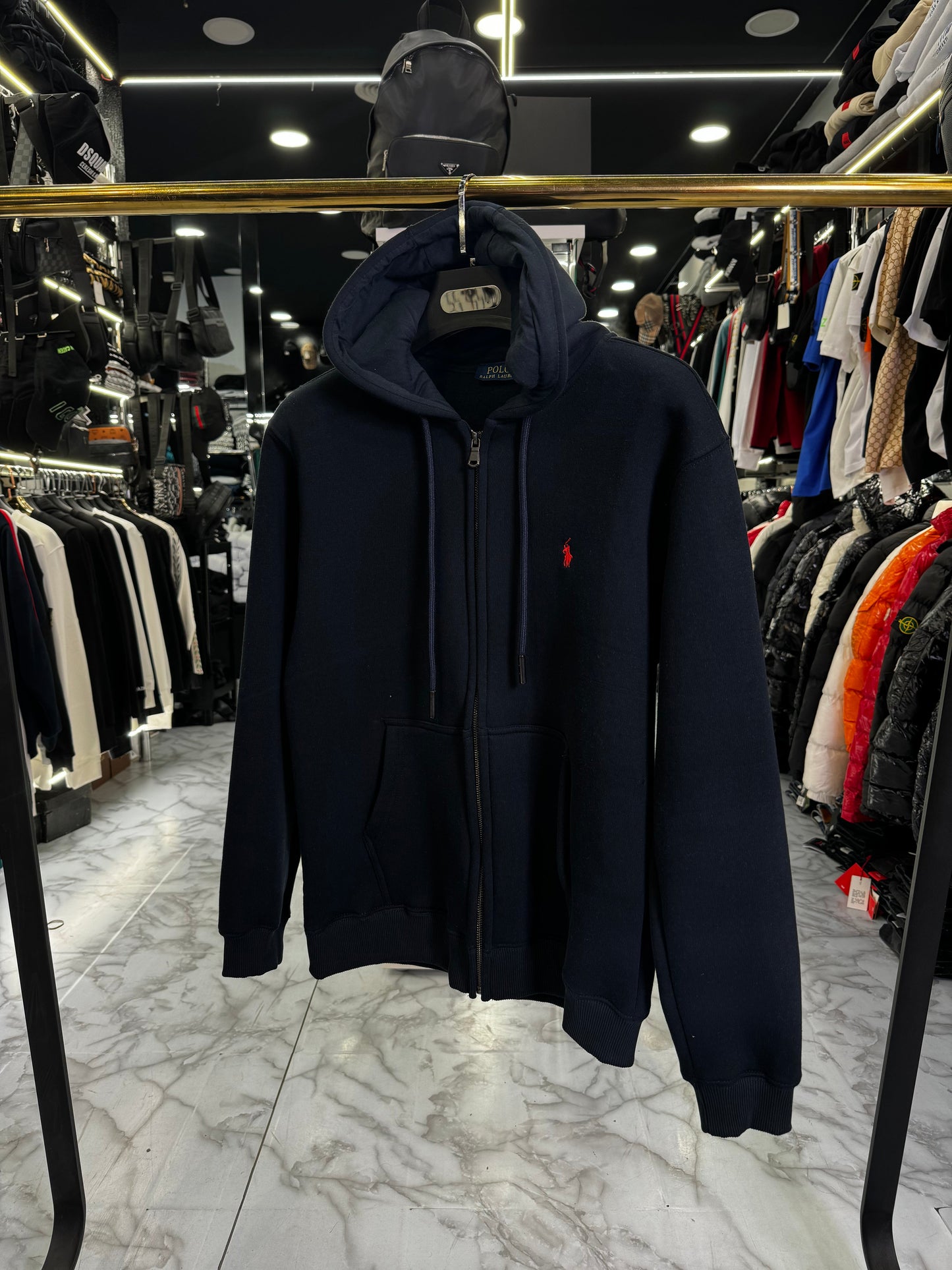 TOMMY HILFIGER ΜΠΛΕ ZAKETA