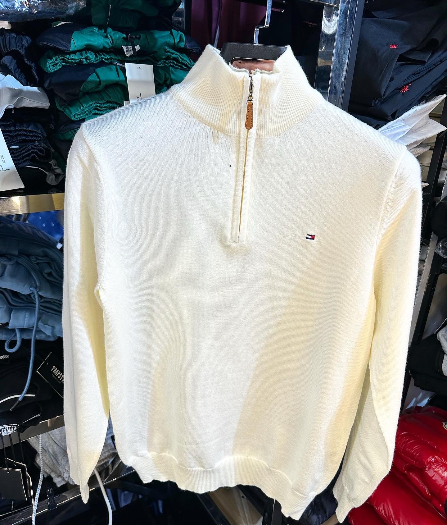 Tommy Hilfiger Λευκο Ζιβανγκο Φερμουαρ 2026