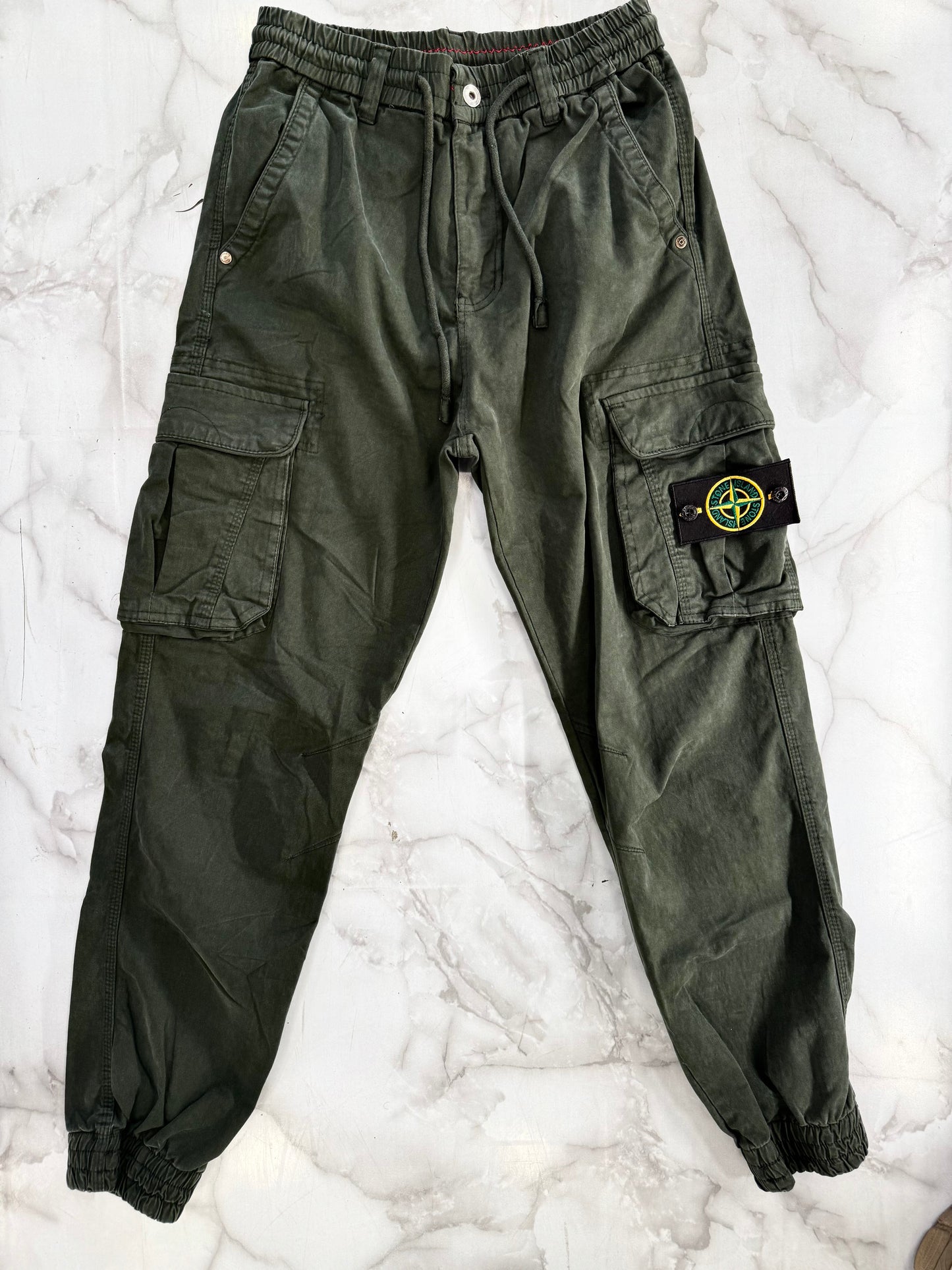Stone Island Cargo Παντελόνι Χακί 2026