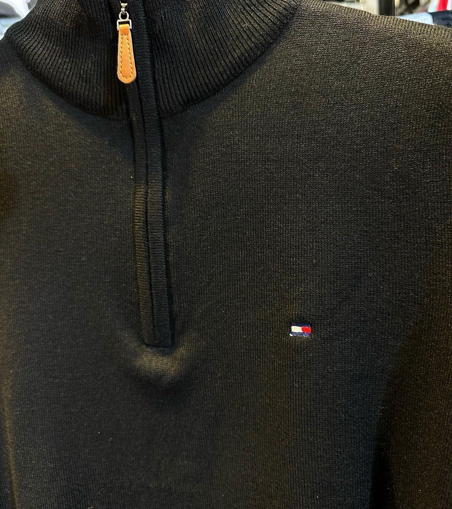 Tommy Hilfiger Μαυρο Ζιβανγκο με Φερμουαρ
