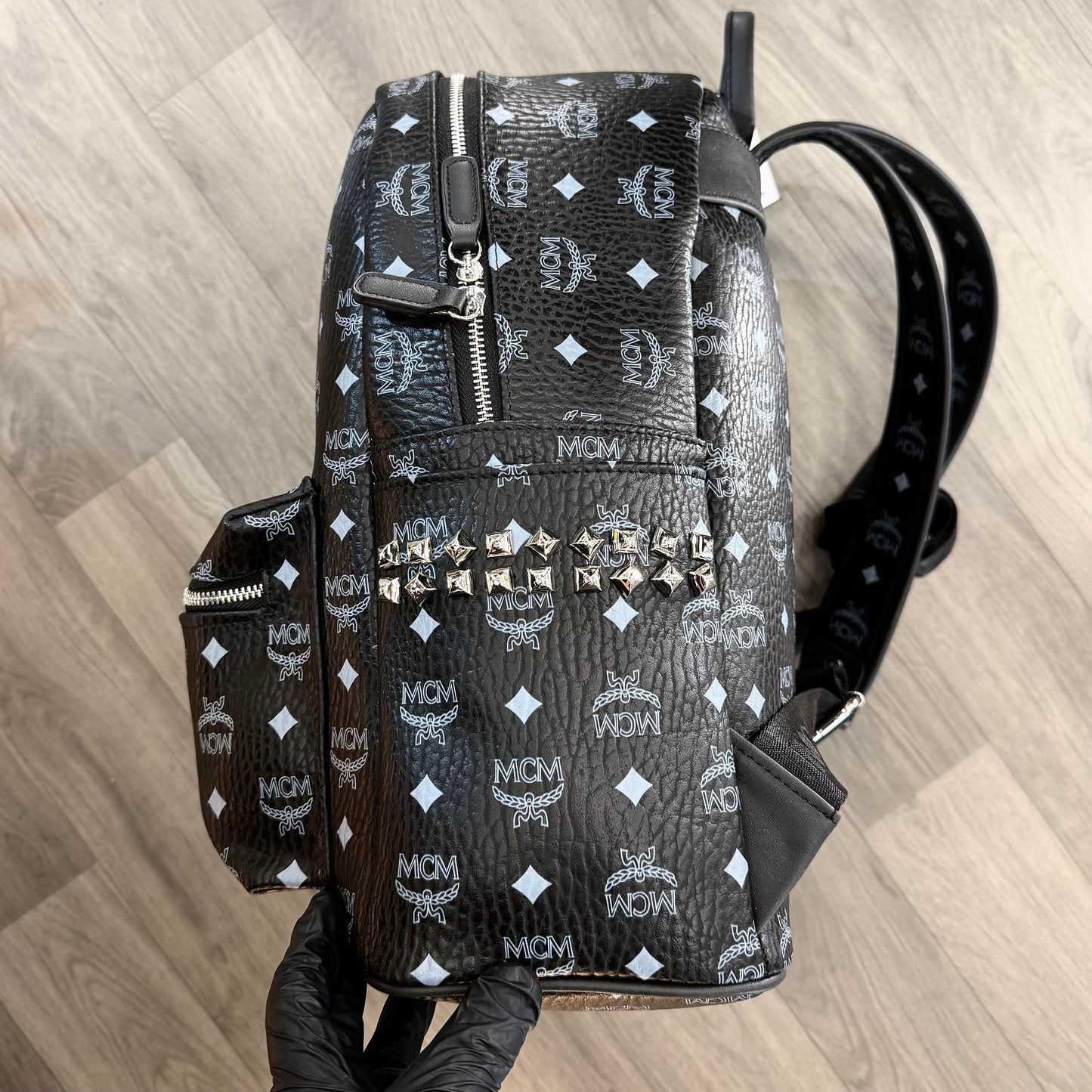 WOMEN BAGS - MCM Stark Side Studs Backpack
