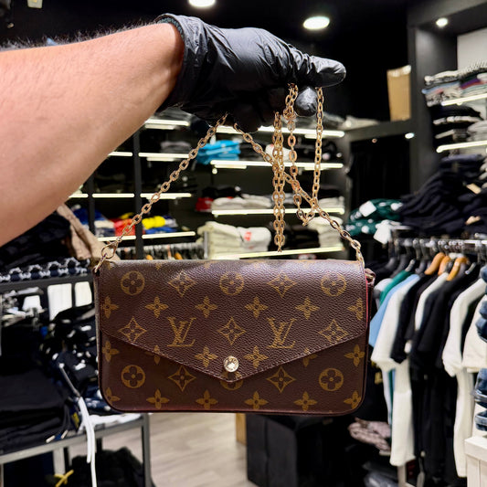 WOMEN BAGS - Louis Vuitton Felicie Chain Wallet style