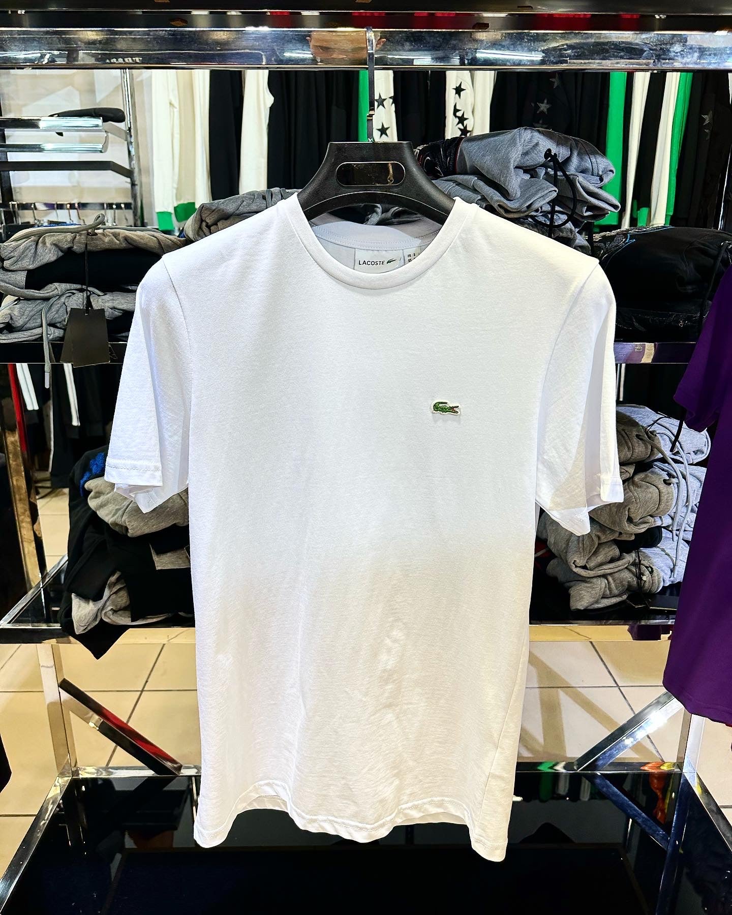 Lacoste T-Shirt White Offers