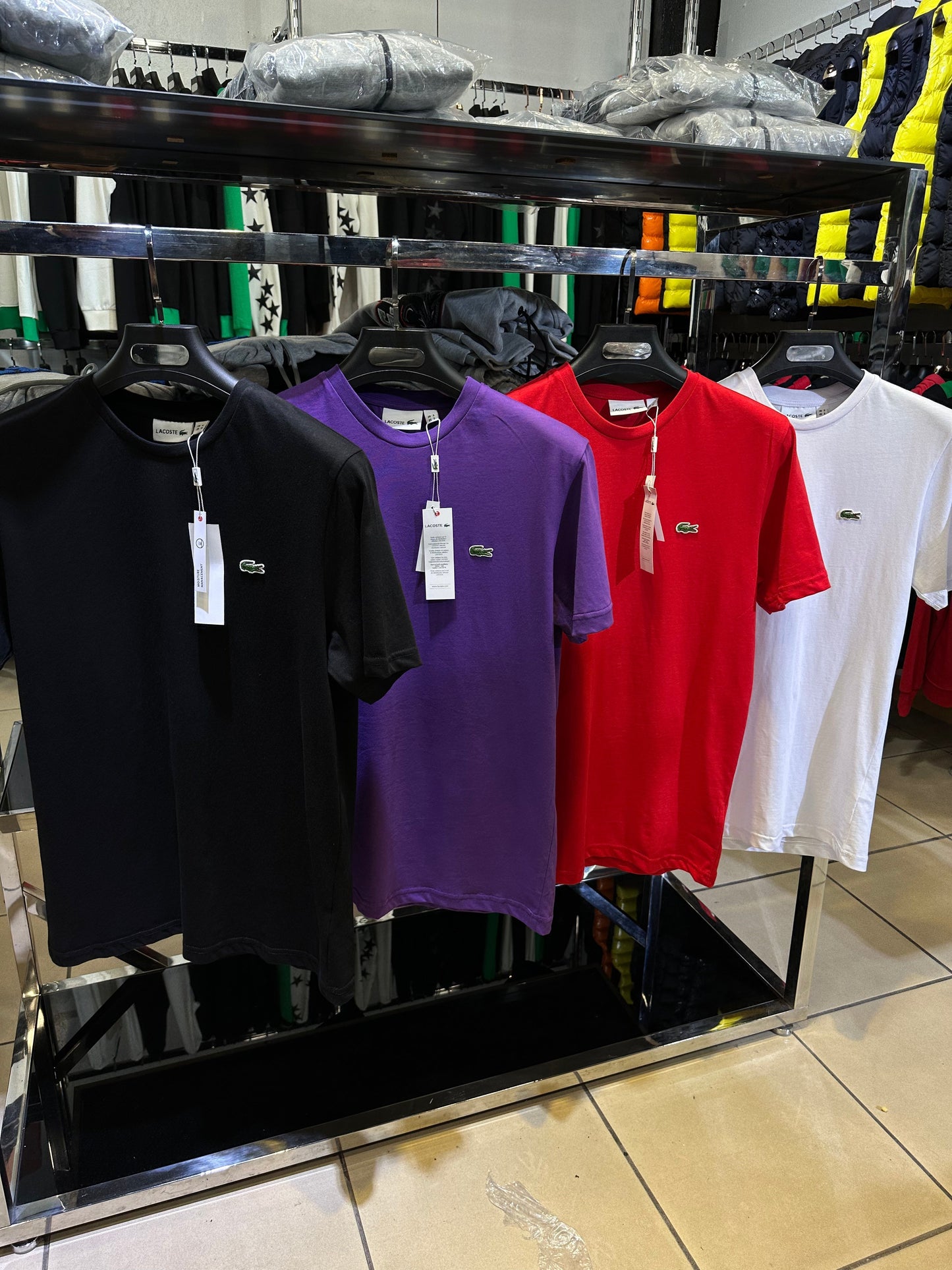Lacoste T-Shirt White Offers