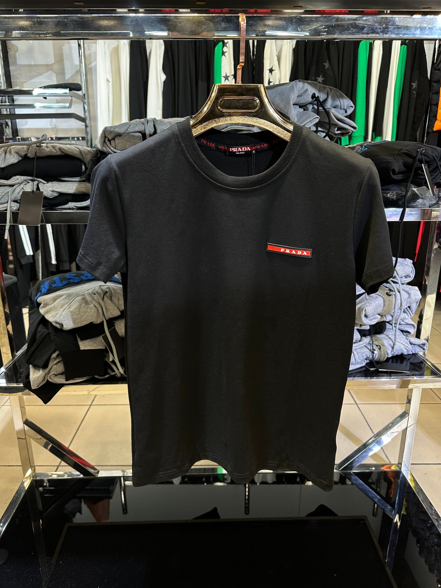 Prada T-Shirt Black Offers